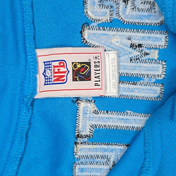 Steve Smith Carolina Panthers Football/Baseball Jersey Players Inc - Picture 4 of 5